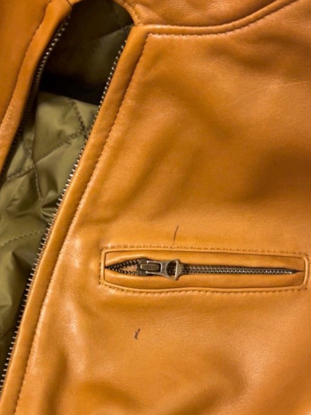 Ralph Lauren Leather Jacket - Picture 7 of 8